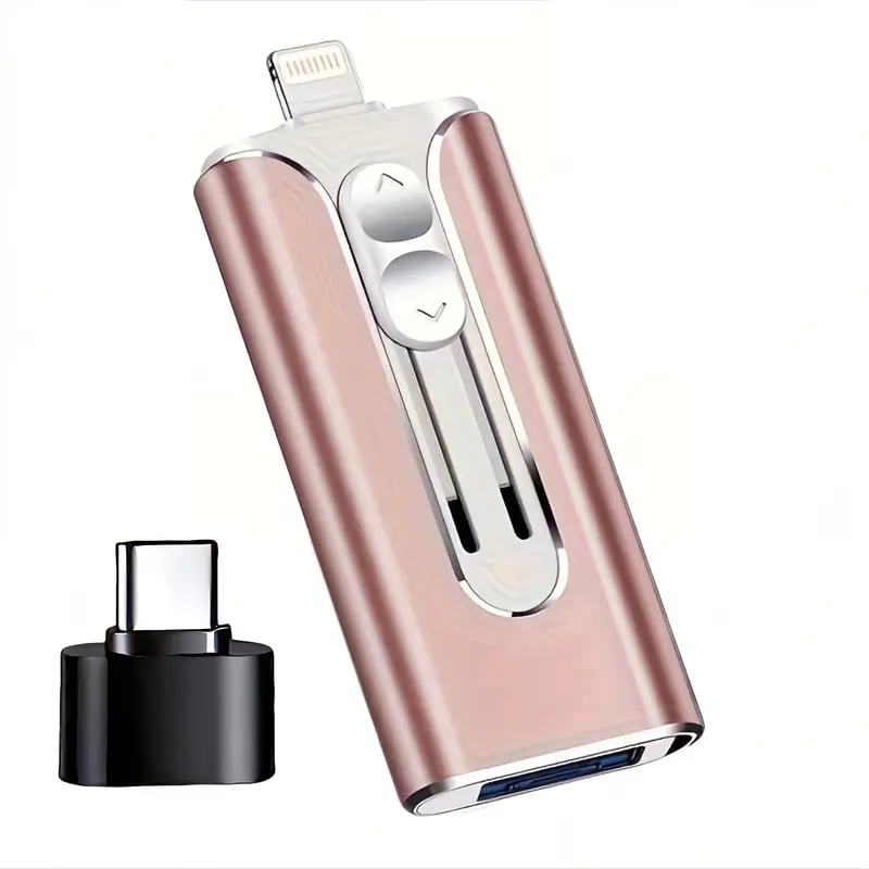 Phone USB Drive for iPhone and Android Extra Storage for Photos and Videos