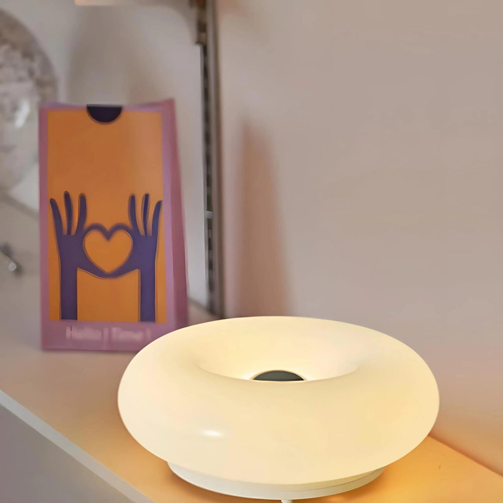 Lumenova Nordic LED Ring Light For Subtle Ambient Decor On Desks Or Wall Spaces