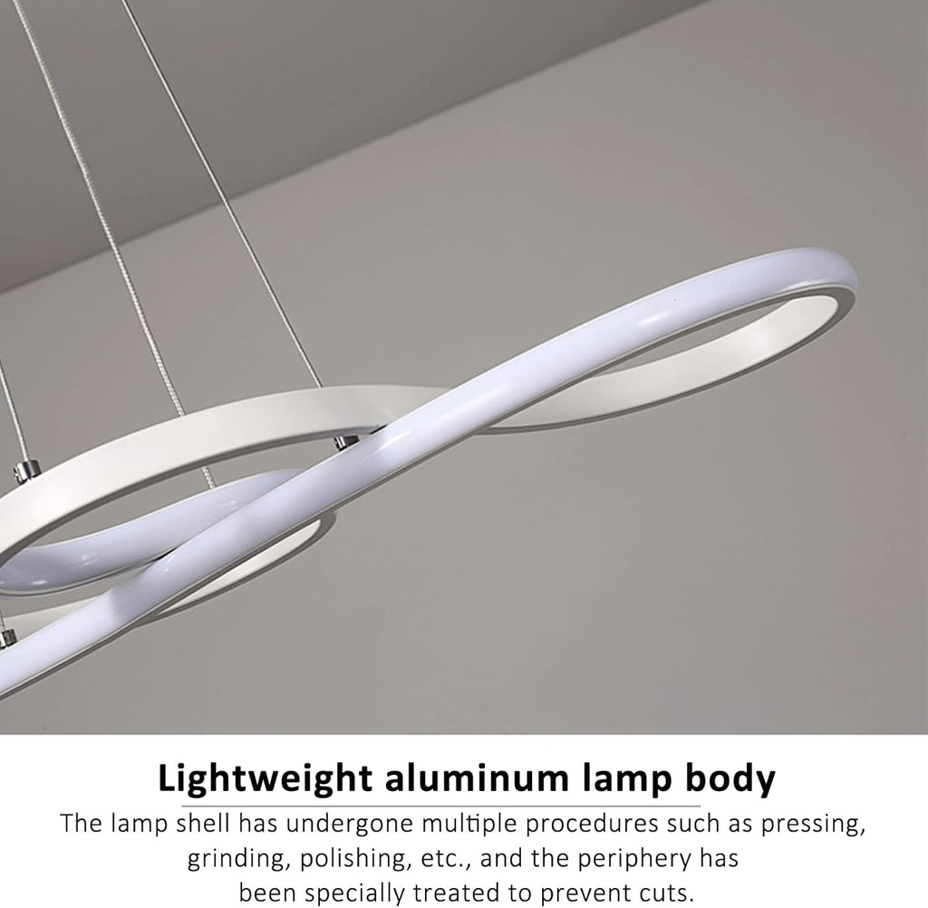 Aeronis Nordic Inspired Pendant Chandelier In Alloy For Modern Ceiling Lighting Fixture
