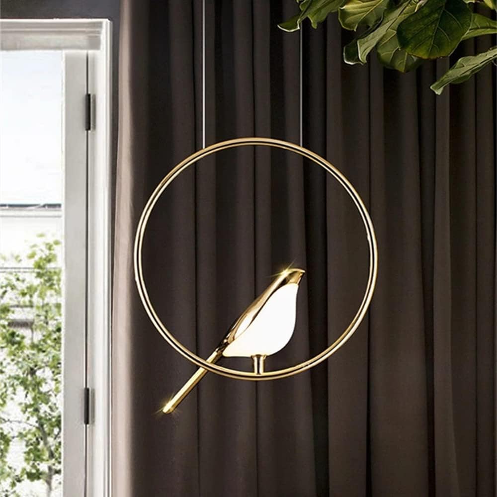 LumaBird Round Pendant Light With LED For Contemporary Ceilings And Living Spaces