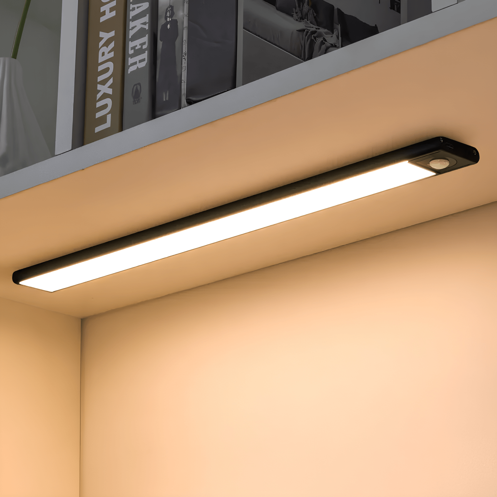 Closet And Under-Cabinet LED Light With Wireless Motion Sensor For Simple Illumination