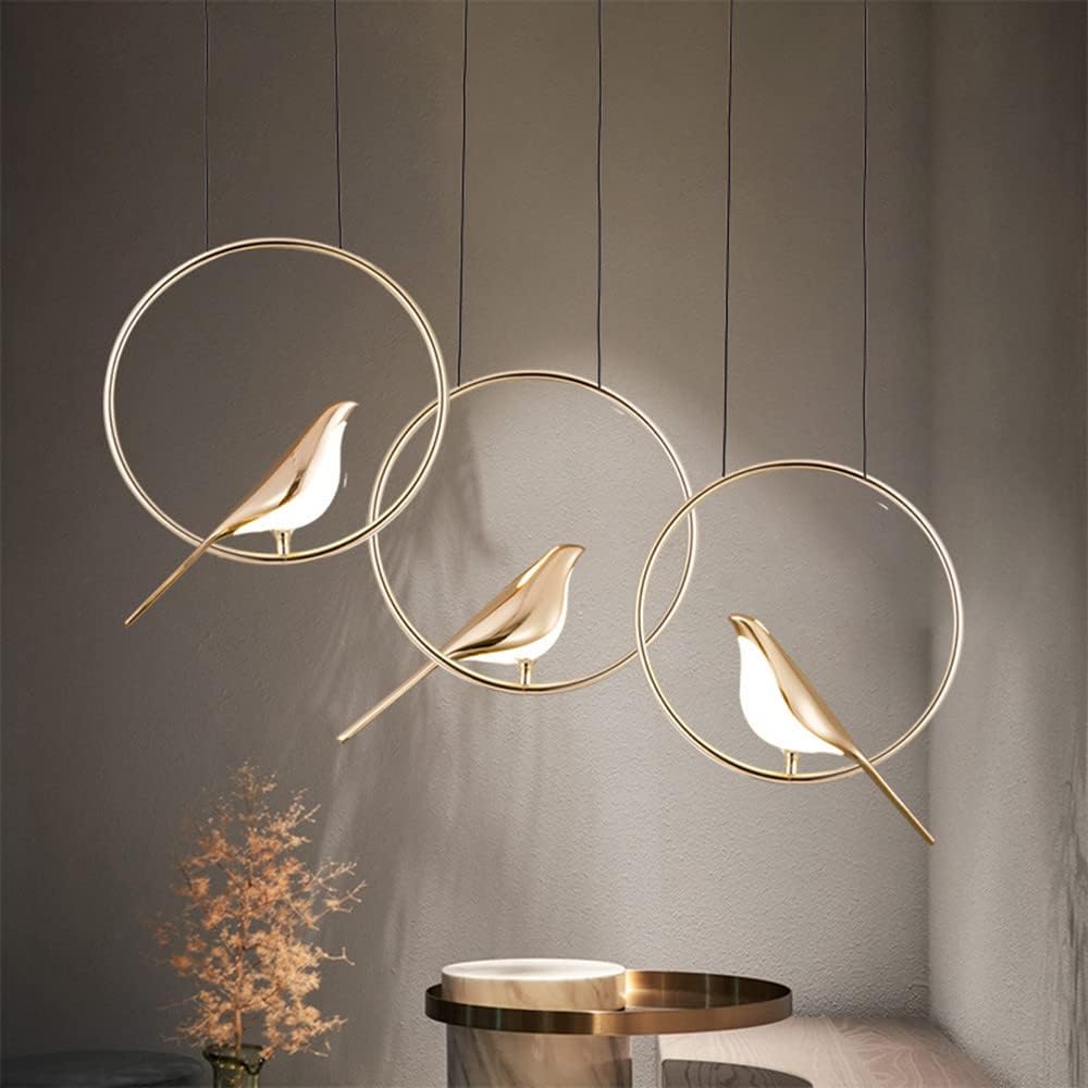 LumaBird Round Pendant Light With LED For Contemporary Ceilings And Living Spaces