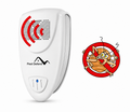 Plug-In Ultrasonic Pest Repeller 20–65 KHz For Bed Bugs, Mosquitoes, Cockroaches, Spiders