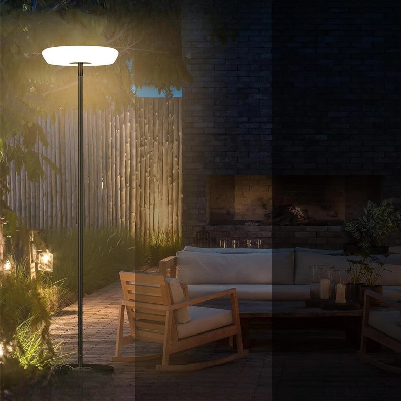 LumaVerve Solar LED Outdoor Light For Patios And Gardens, Waterproof And Adjustable