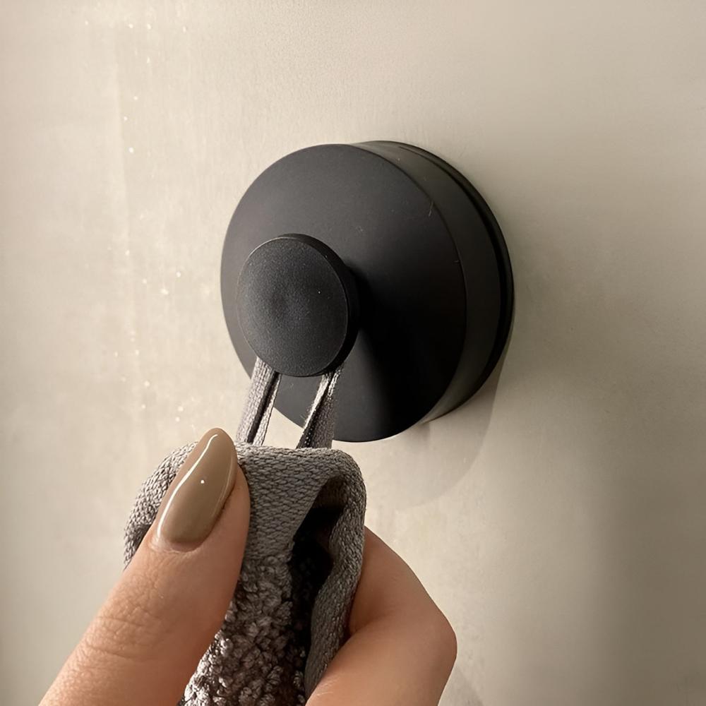 No-Drill Vacuum Hooks For Shower, Stainless Steel Bathroom Hangers, Waterproof Up To 7kg