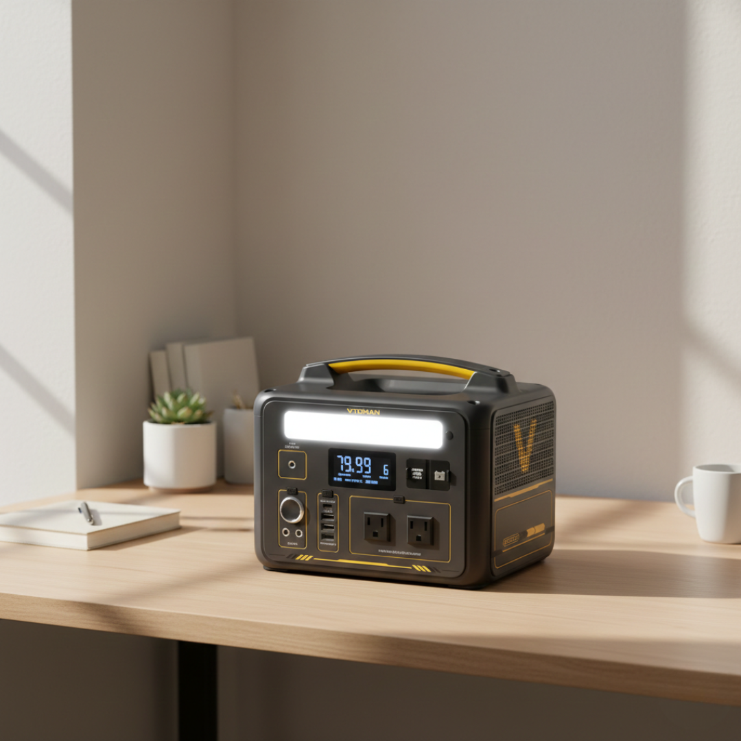 Lightweight Solar Generator For Off Grid Power And Emergency Backup Power Station