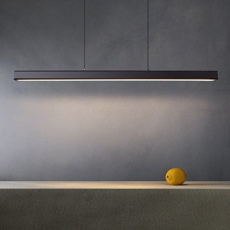 Aureon Modern Light Chandelier With LED Technology For Dining And Office Use In Black Or Brown Finish
