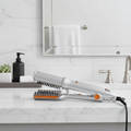 Cepillo giratorio para el cabello NovaGlam 2 en 1 – Diseño bidireccional compacto