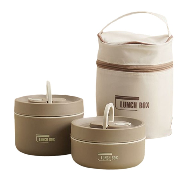 Stainless Steel Thermal Lunch Box For Work, School, And On The Go