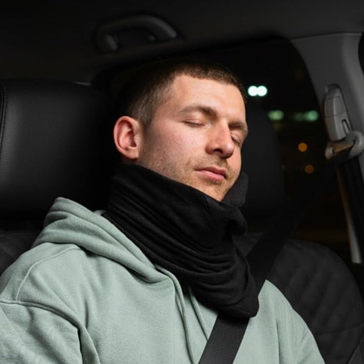 Cozy Voyage puha nyaktámaszos utazópárna — kompakt forma, alkalmazkodó párnázás