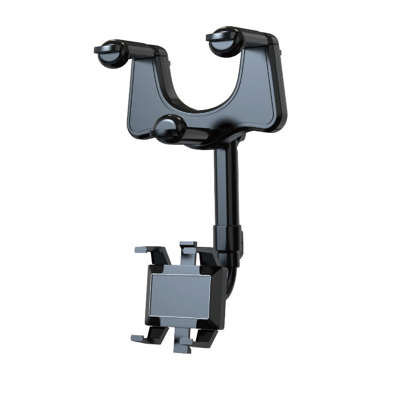 Universal Rearview Mirror Phone Holder With 360 Degree Rotation For Navigation