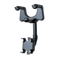 Universal Rearview Mirror Phone Holder With 360 Degree Rotation For Navigation