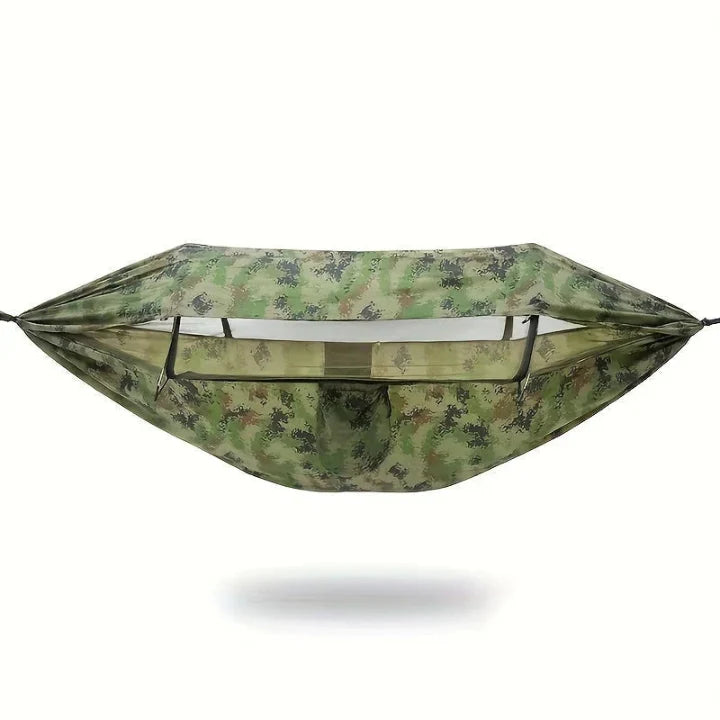 Outdoor-Hängematte mit Moskitonetz und Sonnenschutz -    Zorenza