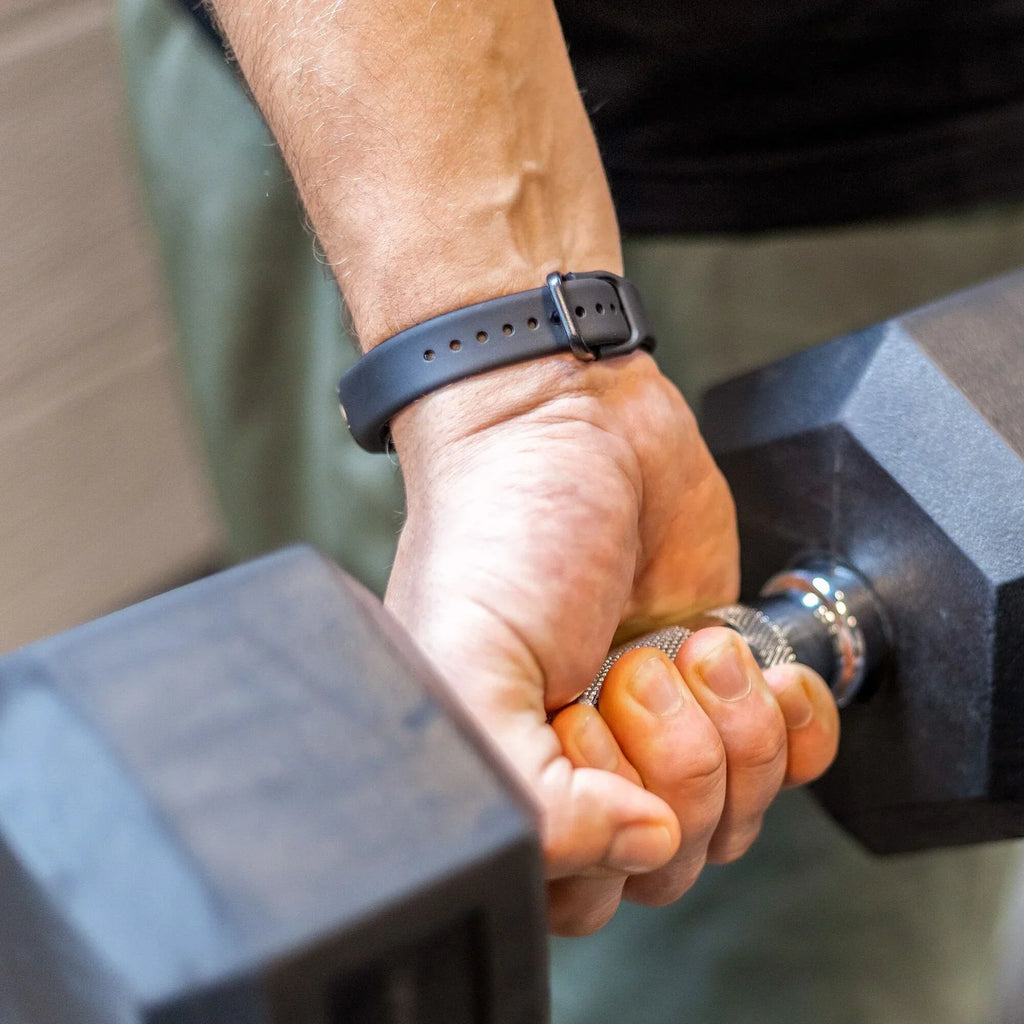 Czarna silikonowa opaska Samsung Galaxy Fit 2 — kompatybilny pasek zamienny