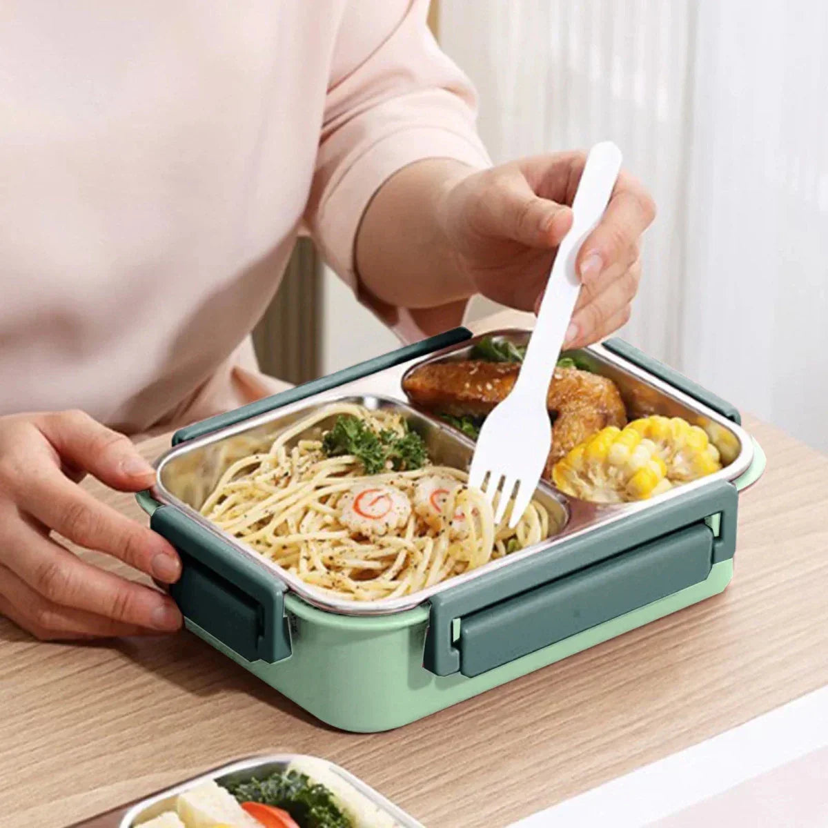 Insulated Thermos Lunchbox With Leak Proof Seal For Warm Meals On The Go