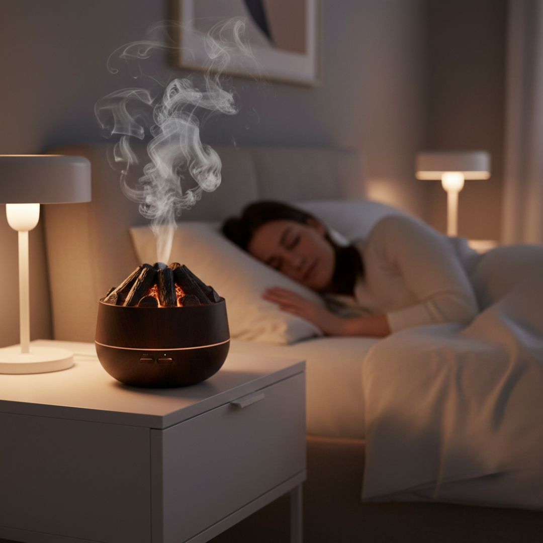 Night Light Diffuser 300ml For Aromatherapy In Bedroom Or Office Spaces Ideal For Relaxation And Sleep