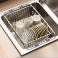 DRAINFLOW Adjustable Telescopic Sink Drain Basket – Expandable Kitchen Organizer