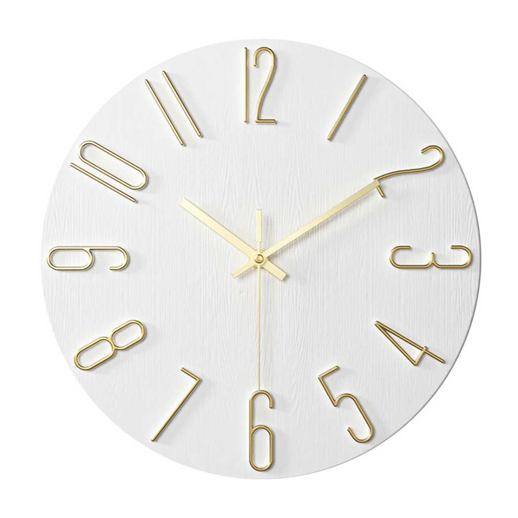 30 cm vægur moderne stille quartz stue minimalistisk design
