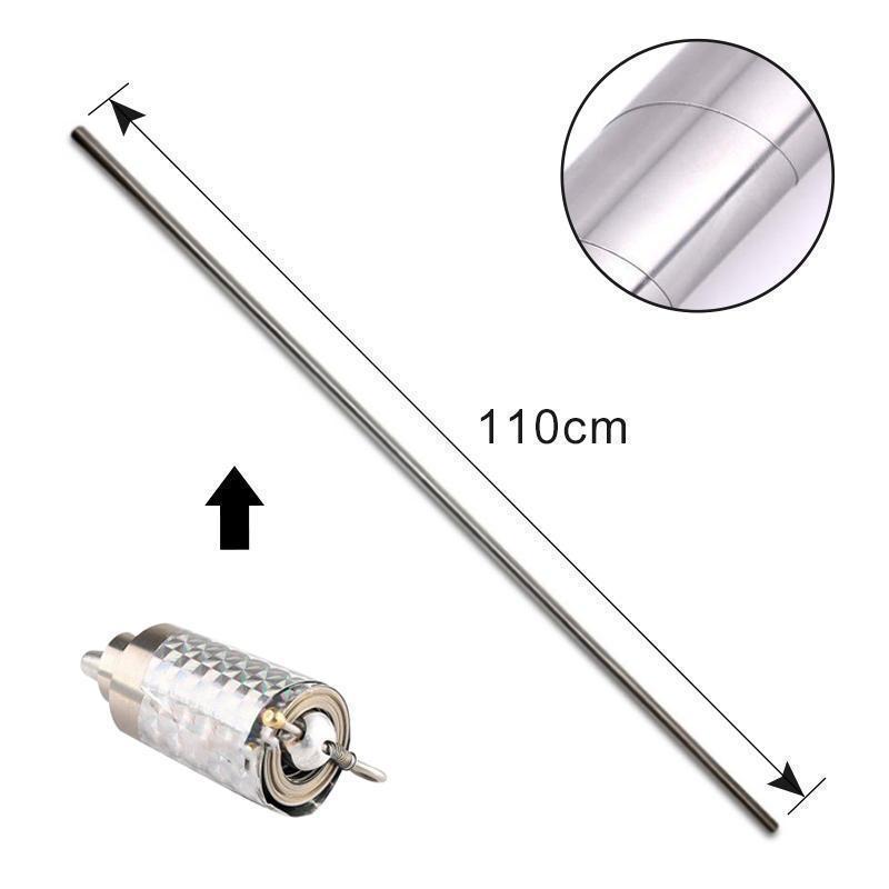 Extendable Telescopic Stainless Steel Rod For Versatile Use