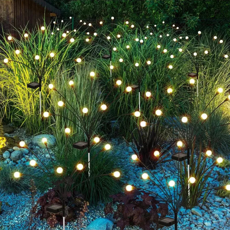 Firefly Solar Garden Light With 20 Warm White LEDs