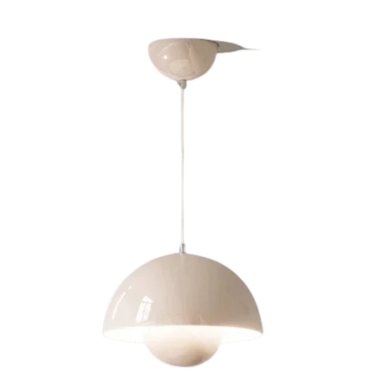 Macaron Nordic LED Pendant Chandelier — Mushroom-Inspired Shades, Soft Color Design