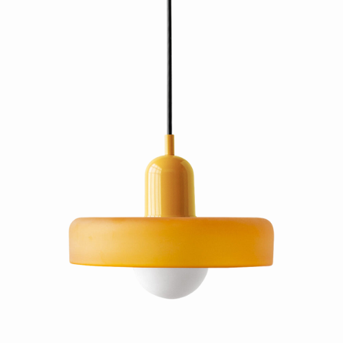 Bauhaus Style Glass Pendant Light For Dining And Living Areas