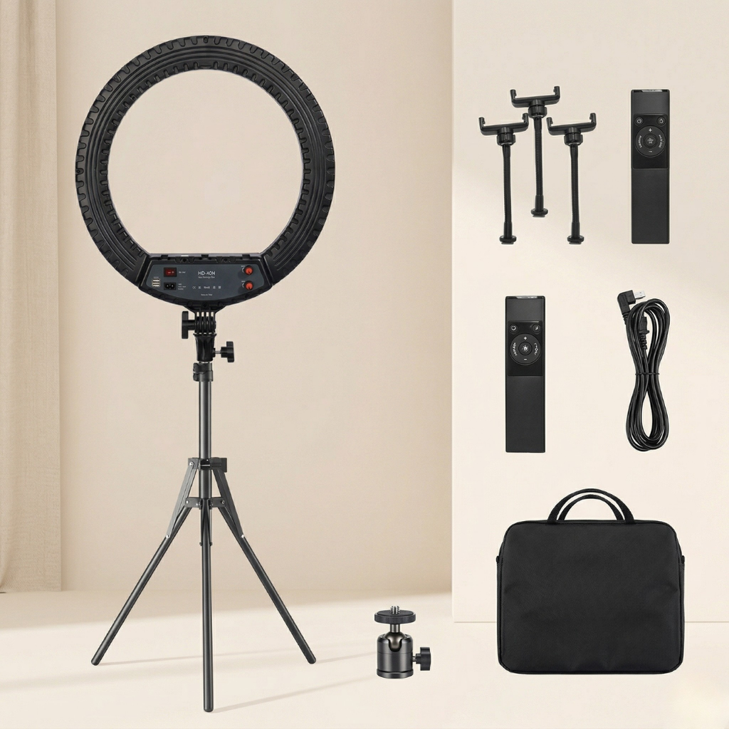 ProLite 18 Inch Ring Light And Tripod For Vlogging And Makeup And Photography Projects