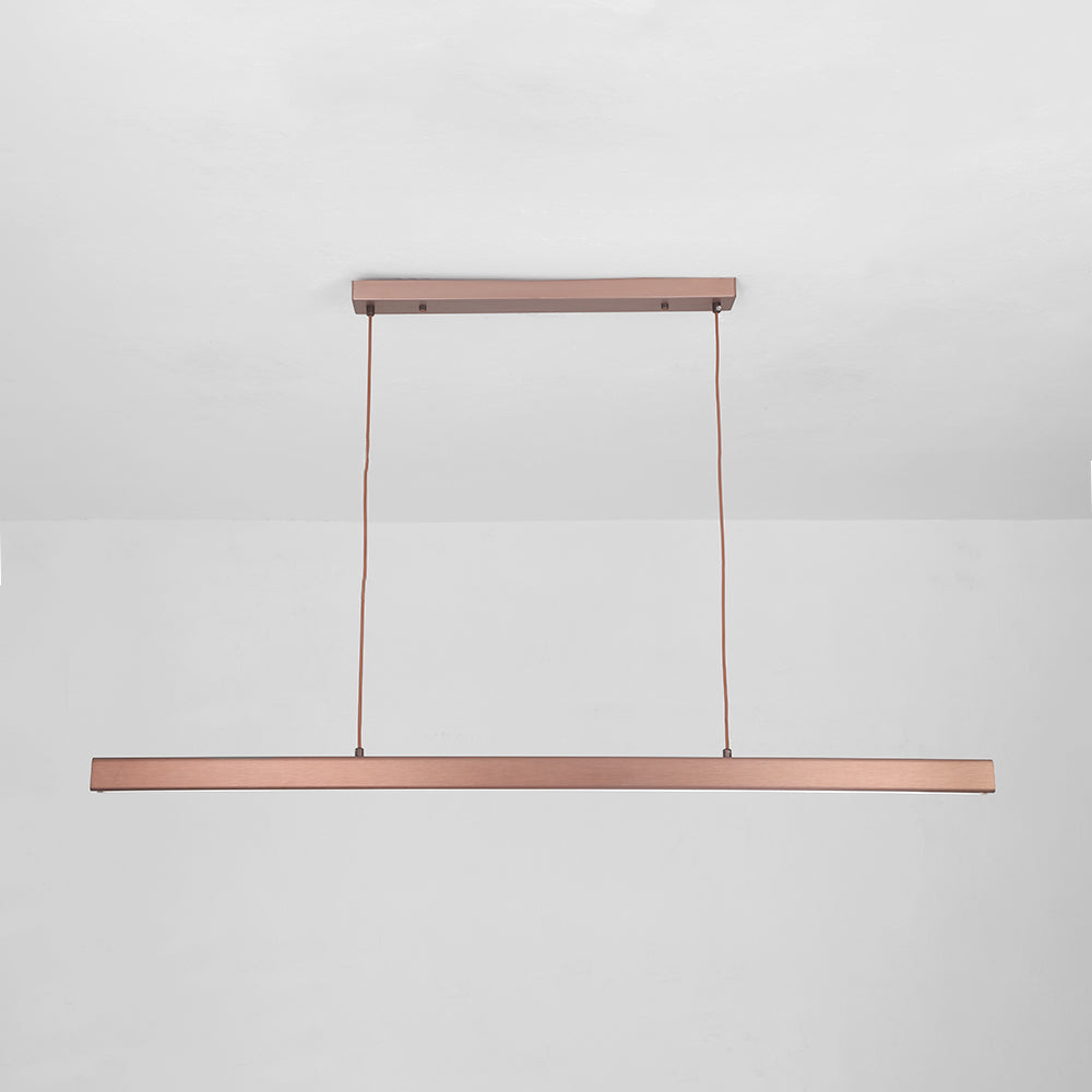 Aerolin Adjustable Height Pendant Light With Industrial LED Style For Modern Interiors