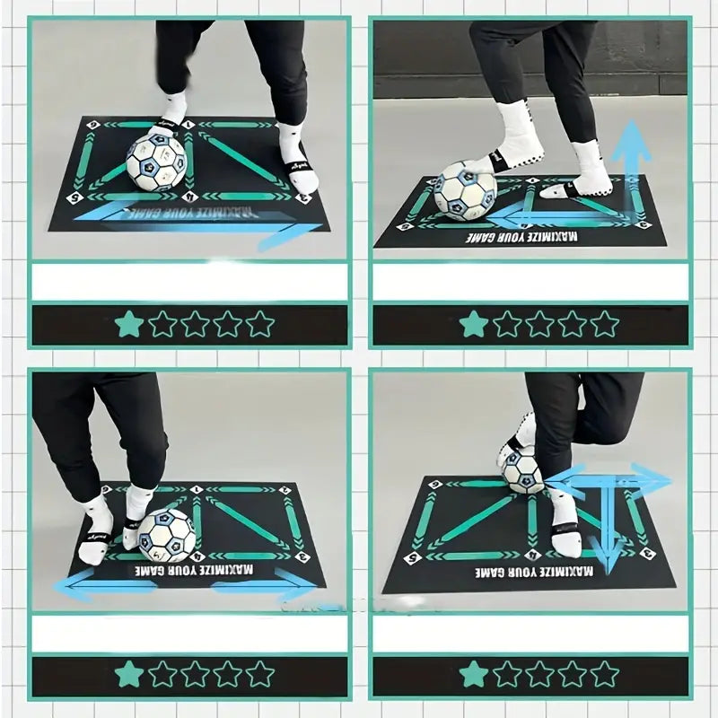Übungsmatte für Kinder zur Ballkontrolle und für Fußballübungen