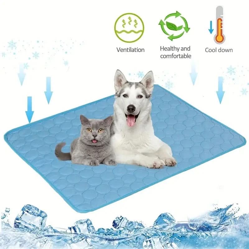 Tapis rafraîchissant pour animaux FROSTPAW — Modèle doux, respirant et léger