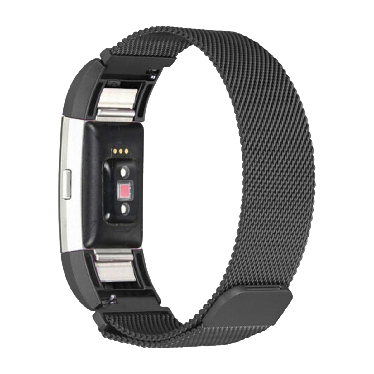 Bracciale sostitutivo milanese nero per Fitbit Charge 4