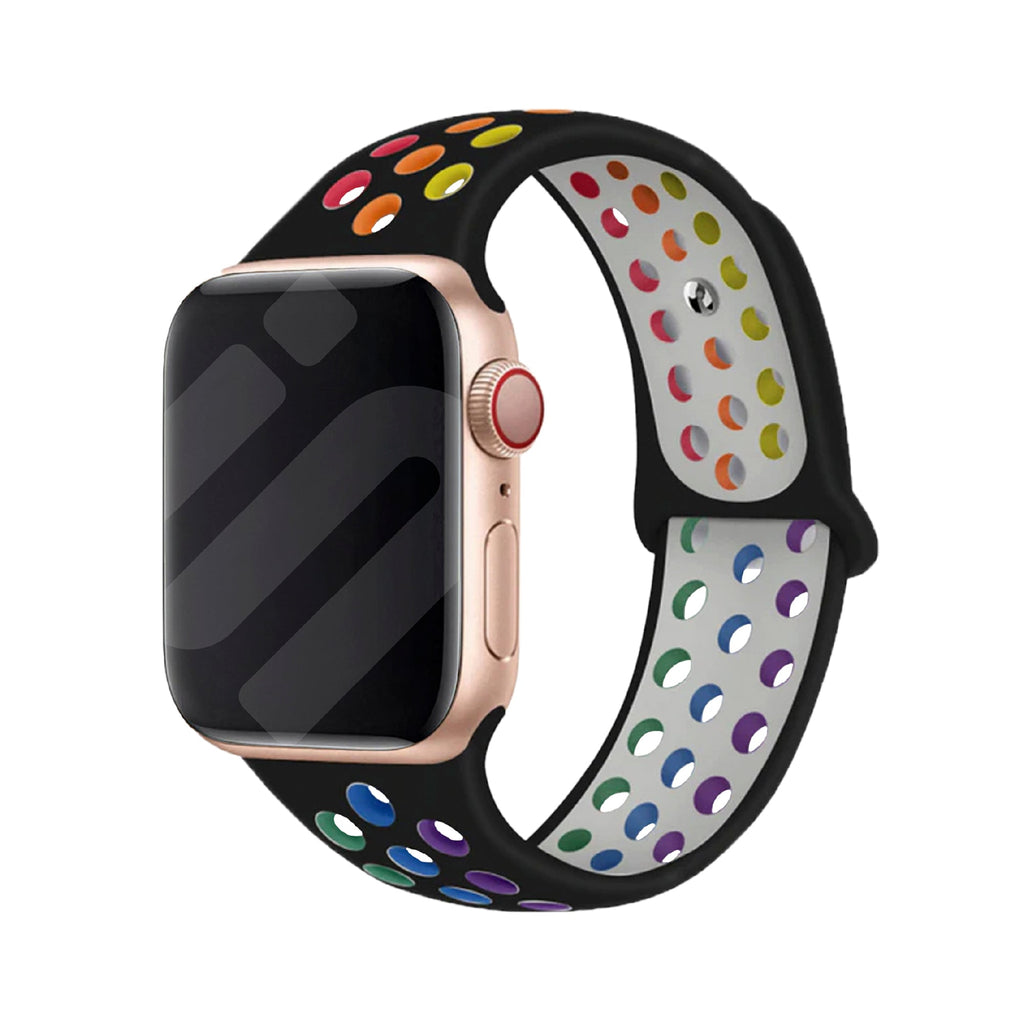 Apple Watch Sportrem — sort regnbuedesign