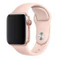 Correa de silicona rosa suave para Apple Watch