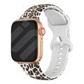 Řemínek Lucky Leopard pro Apple Watch — voděodolné pružné provedení