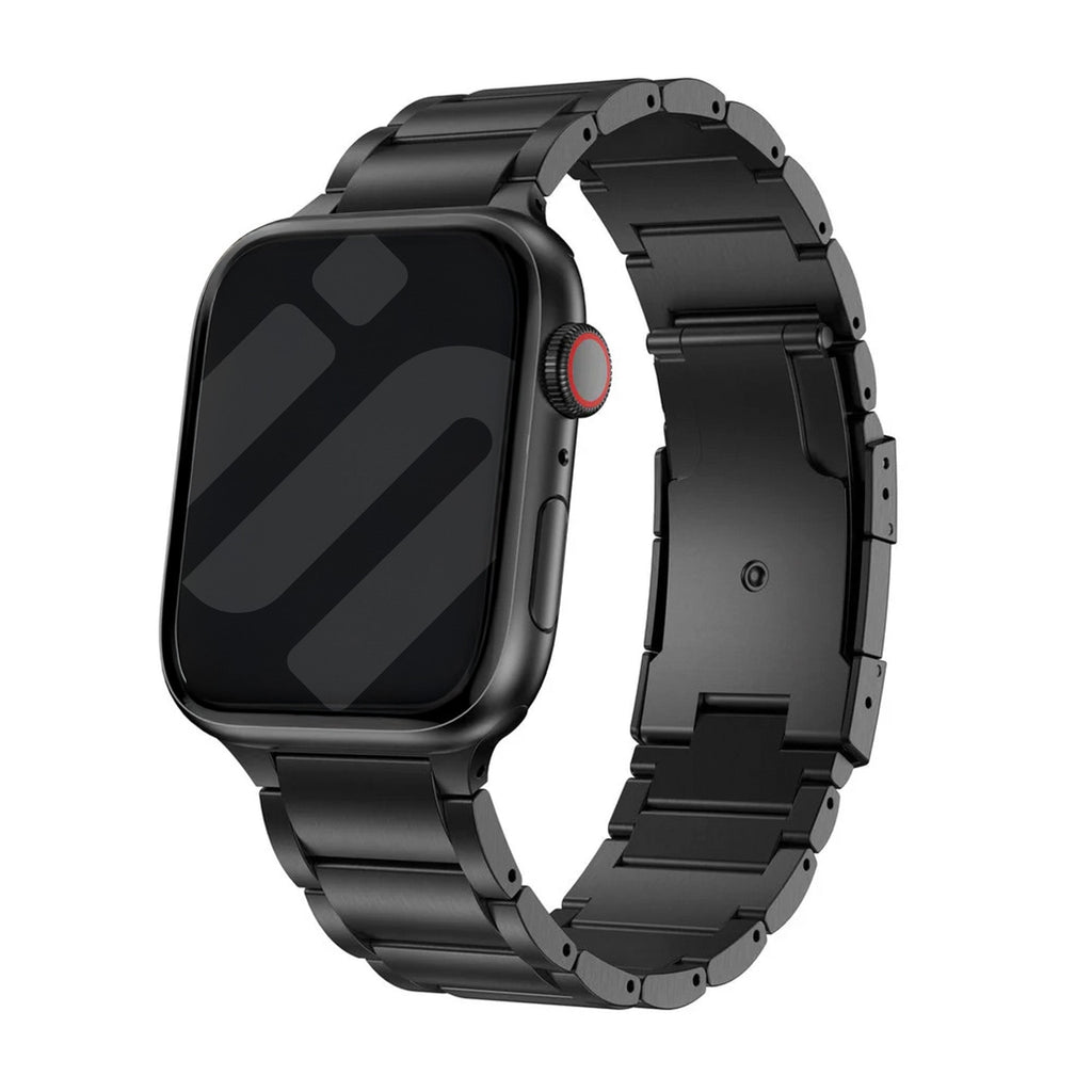 Tytanowy pasek do Apple Watch w czarnym wykończeniu