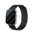Apple Watch -magneettisilikoniranneke — musta, kevyt ja vedenpitävä käyttömukavuus