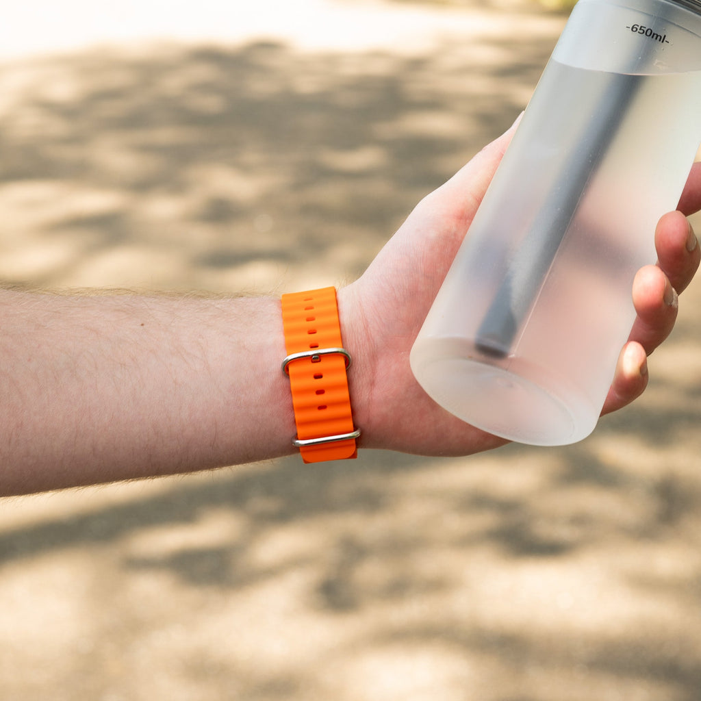 Apple Watch Orange Ocean Replacement Strap