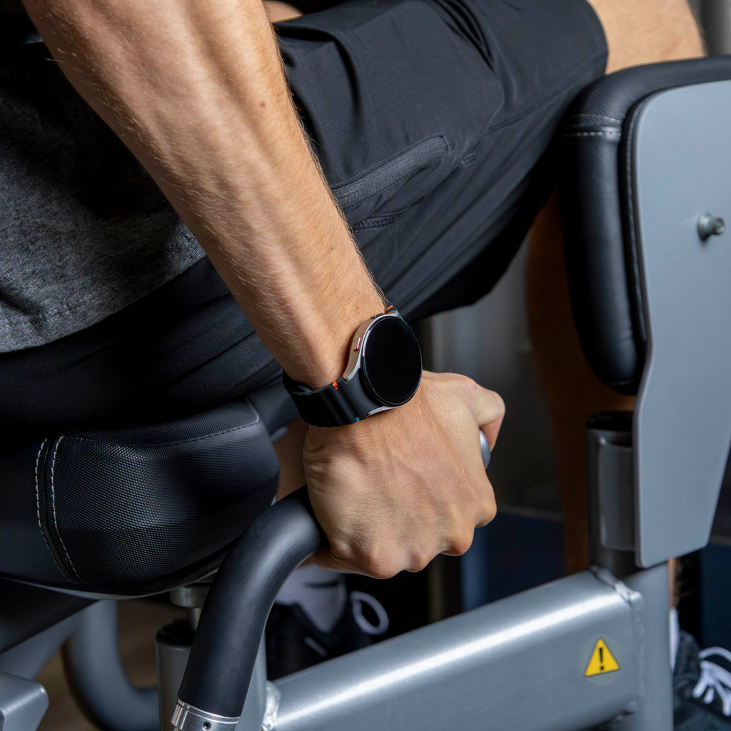 Vervangende polsband met Wave-bandje voor Samsung Galaxy Watch 4 40 mm — zwart