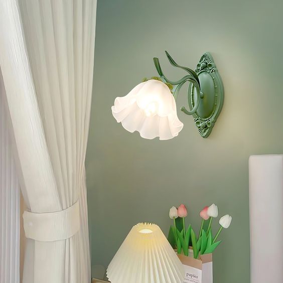 AstraBlossom LED Wall Light for Calming Ambient Glow in Living Rooms and Bedrooms