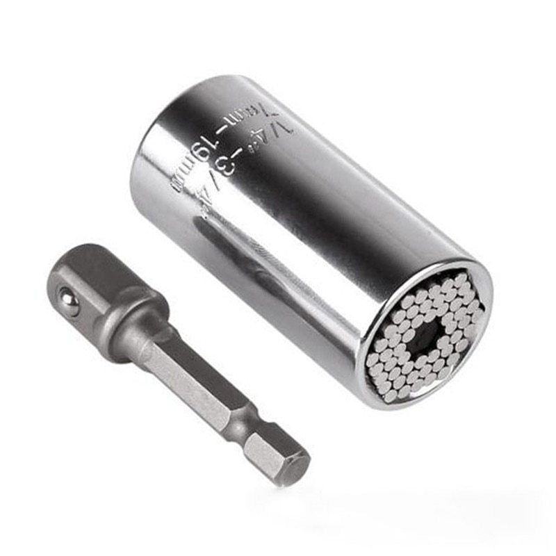 Universal Socket Wrench Set For Assembly And Any Shape Or Size