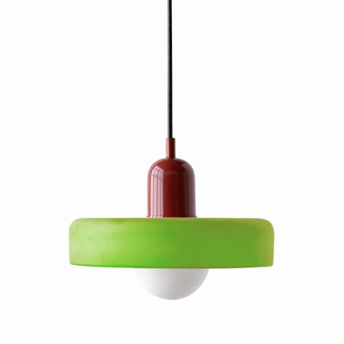 Bauhaus Style Glass Pendant Light For Dining And Living Areas