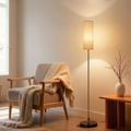 App Controlled RGB Floor Lamp For Customizable Ambient Lighting In Any Room Or Office Space