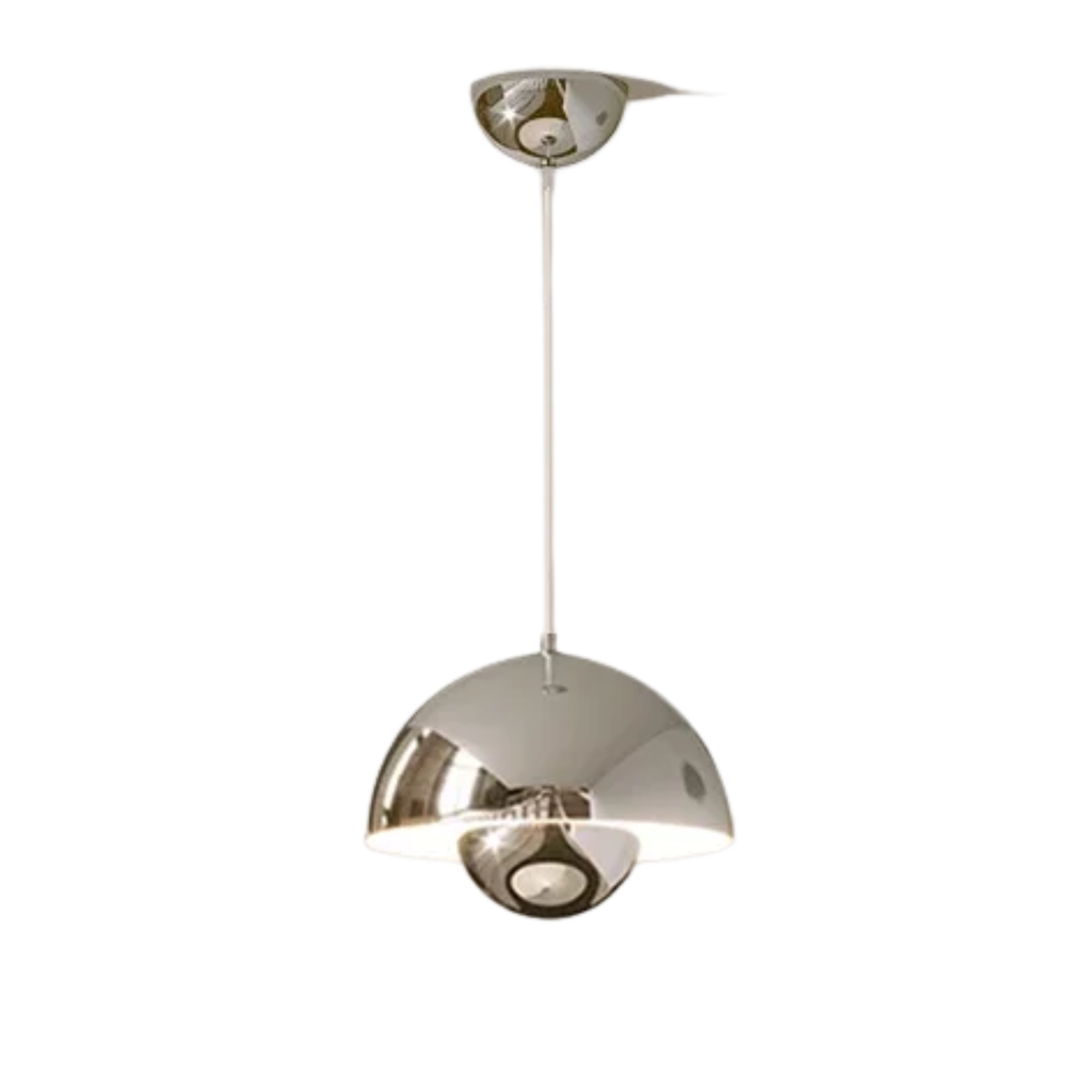 Macaron Nordic LED Pendant Chandelier — Mushroom-Inspired Shades, Soft Color Design