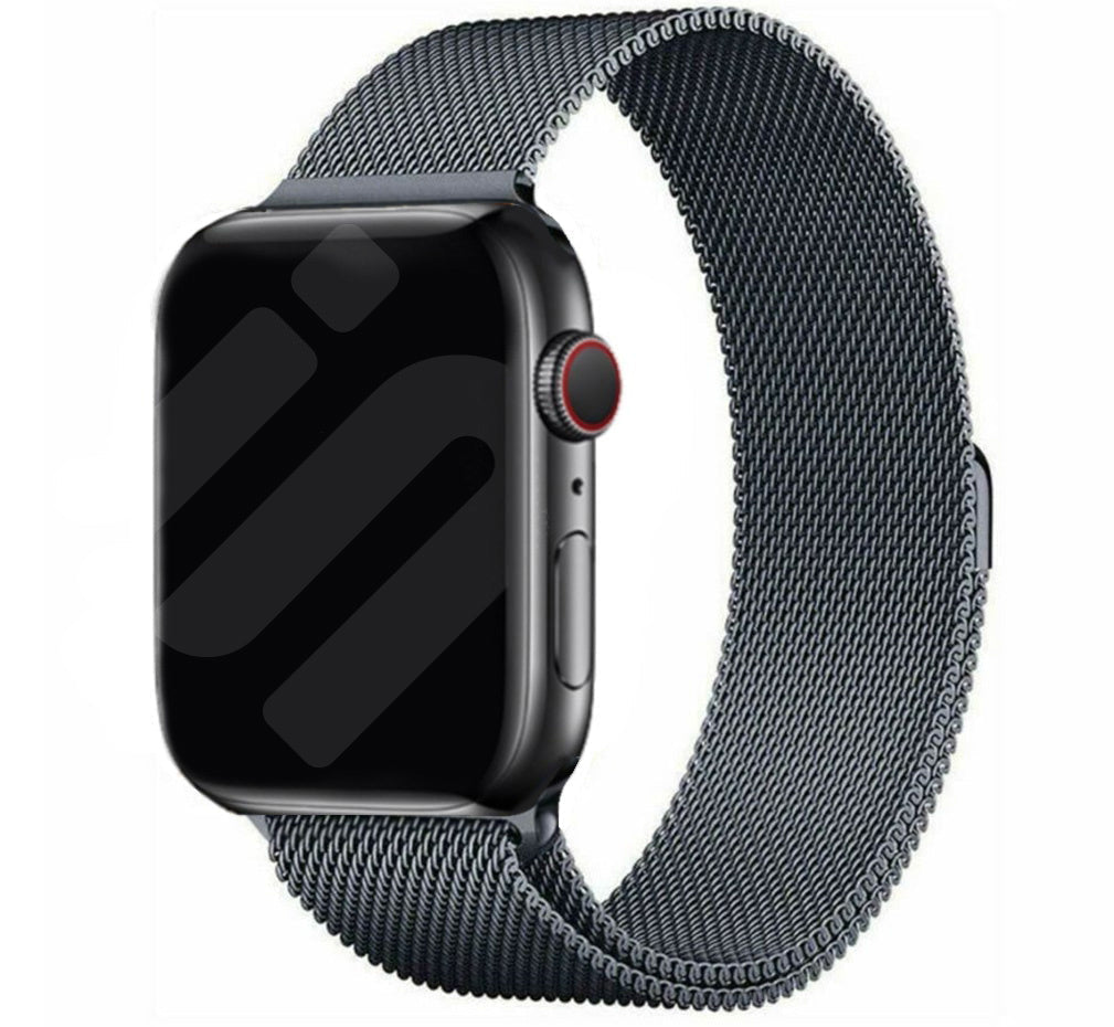 Apple Watch Milanese Strap – Space Grey Edition Wristband