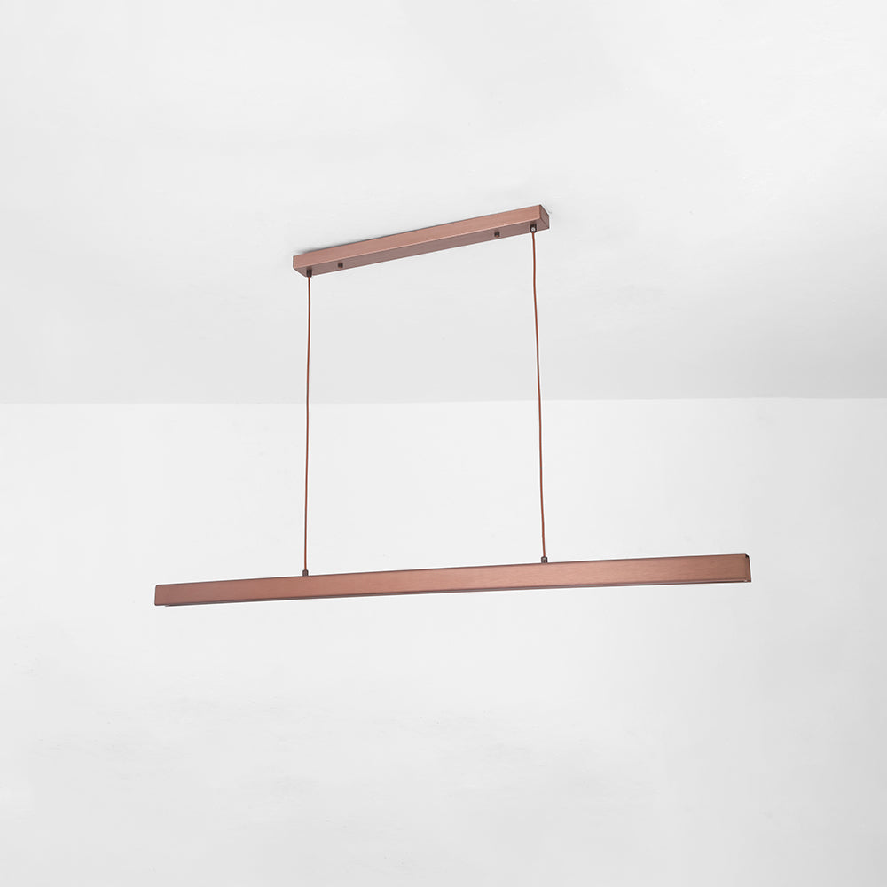 Aerolin Adjustable Height Pendant Light With Industrial LED Style For Modern Interiors