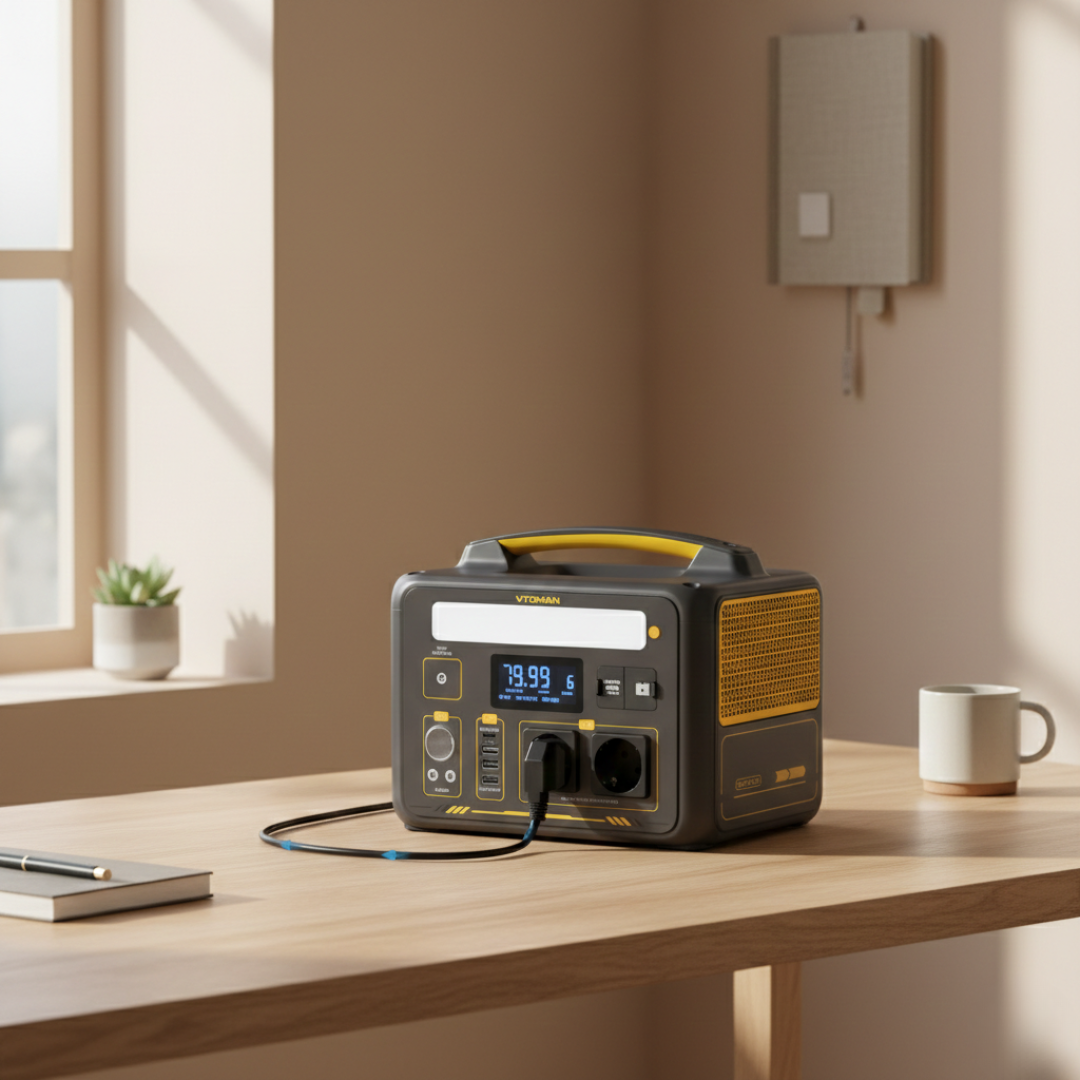 Lightweight Solar Generator For Off Grid Power And Emergency Backup Power Station