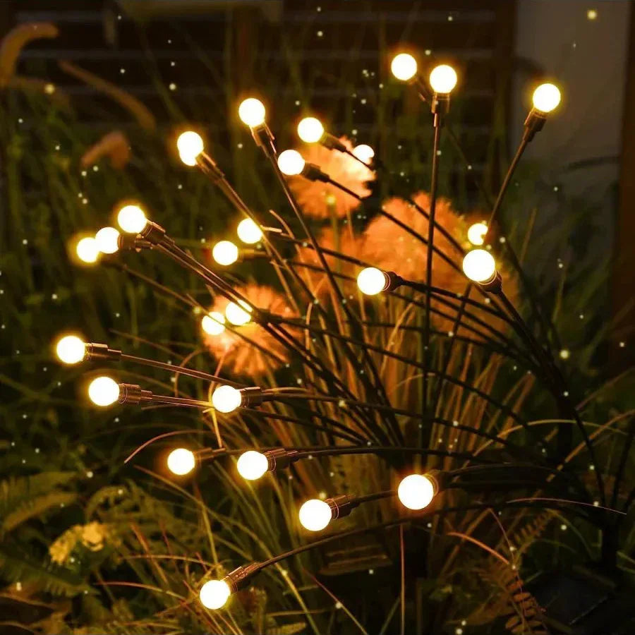 Firefly Solar Garden Light With 20 Warm White LEDs