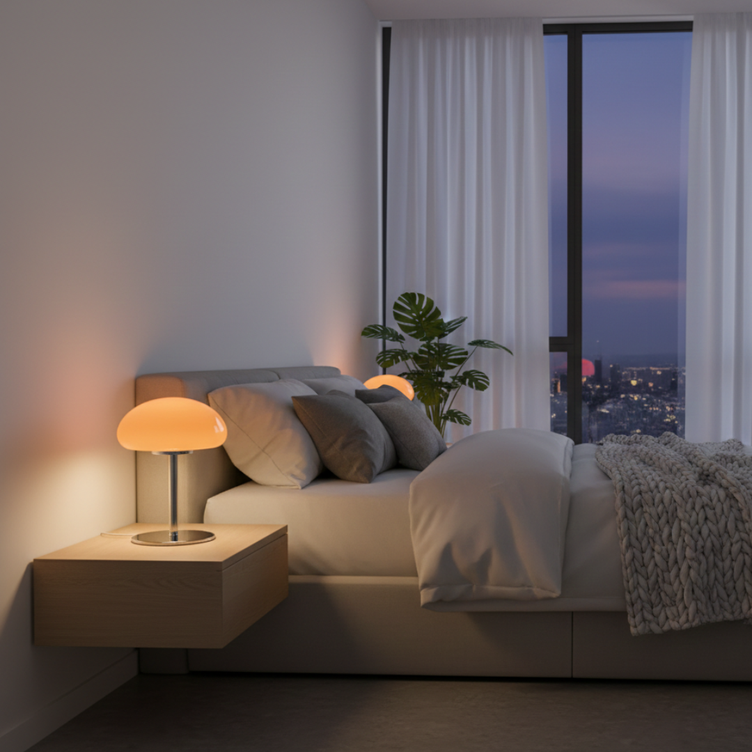 Cloud Inspired Table Lamp With Warm Soft Glow For Cozy Bedrooms And Home Offices