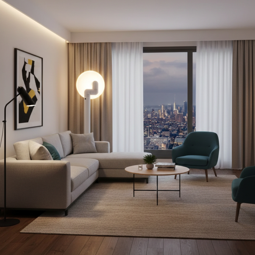 Nordic Style Floor Lamp For Living Room And Bedroom, Modern Accent Lighting For Home Decor