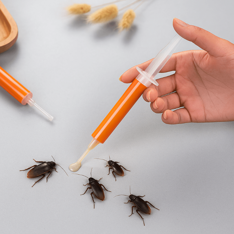 Żelowa przynęta na karaluchy InsectGuard, zestaw 3 sztuk — po 10 g, formuła Domino Transfer
